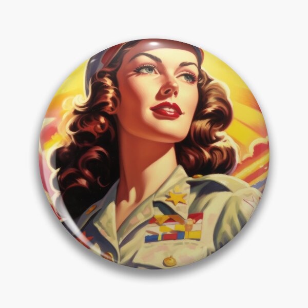 Item preview, Vintage War-time Pin-up designed and sold by VisionDuke.