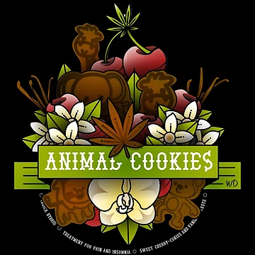 Artwork thumbnail, Animal Cookies by WeedDictionary