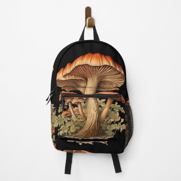 Item preview, Forest Mushrooms, eech mushroom vintage style ilustration designed and sold by Sunmoonlove.