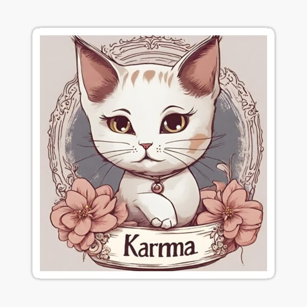 I Keep My Side of the Street Clean Karma Sticker