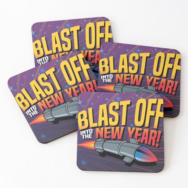 Item preview, Blast Off Into The - New Year designed and sold by Vector-Artist.