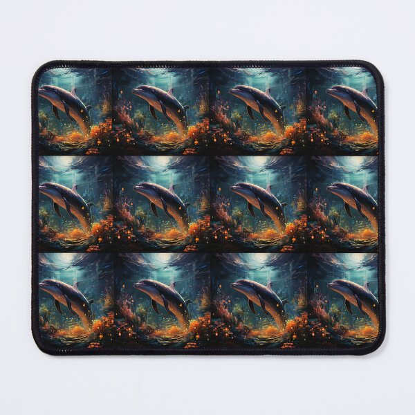 Item preview, Galactic narwhals and cosmic sea  designed and sold by KornUHD.