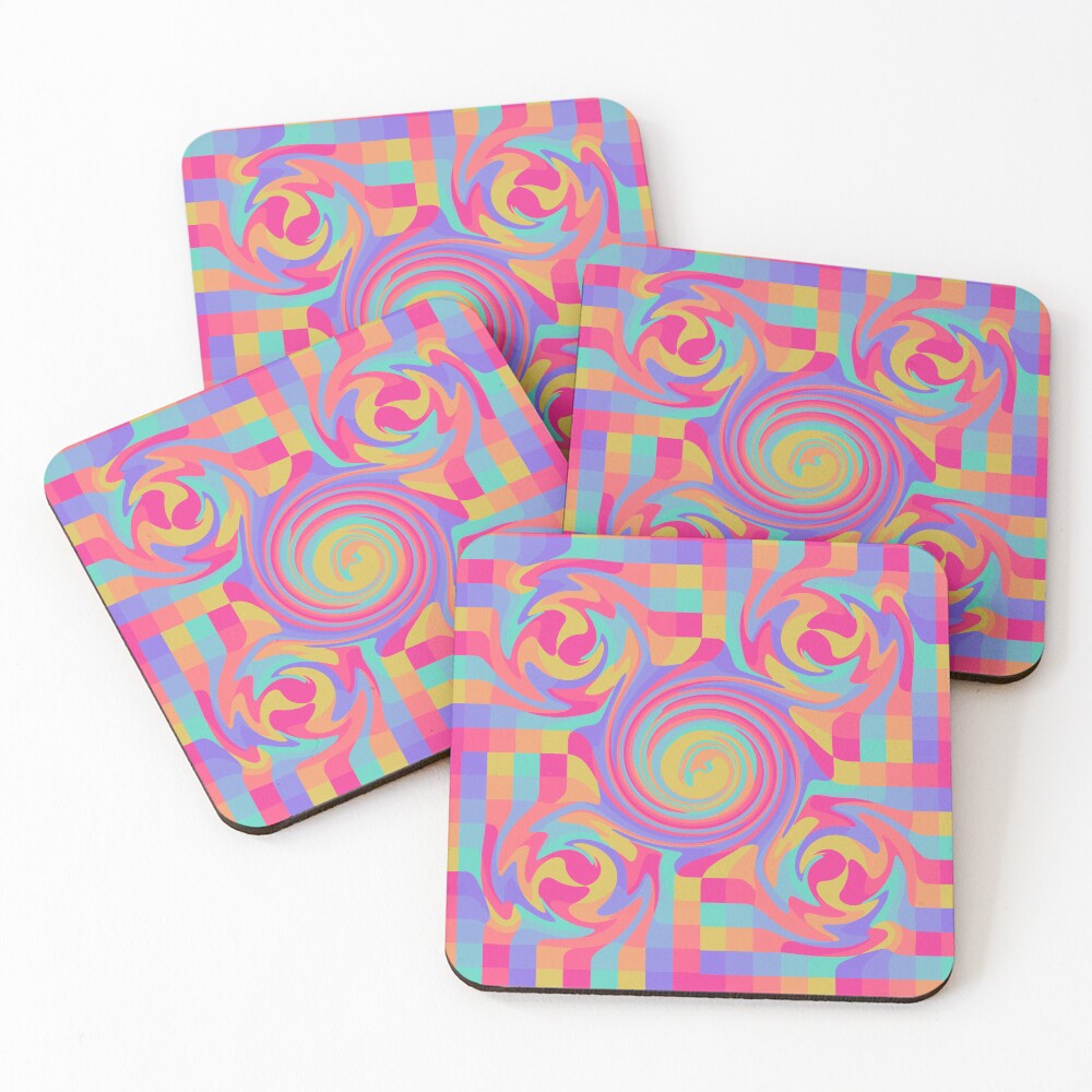 Item preview, Coasters (Set of 4) designed and sold by TurtleShellShop.