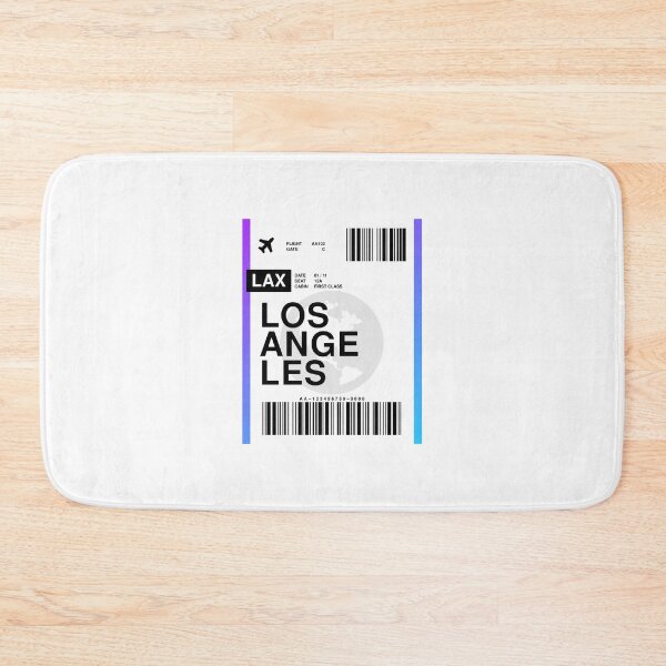 Item preview, Los Angeles Boarding Pass designed and sold by RabbitK.