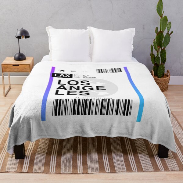 Item preview, Los Angeles Boarding Pass designed and sold by RabbitK.