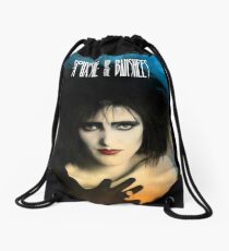 Siouxsie and the Banshees - Siouxsie Sioux The Ice Queen Drawstring Bag