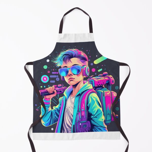Item preview, Cool Boy Techno Art designed and sold by SabyDigitalArt.