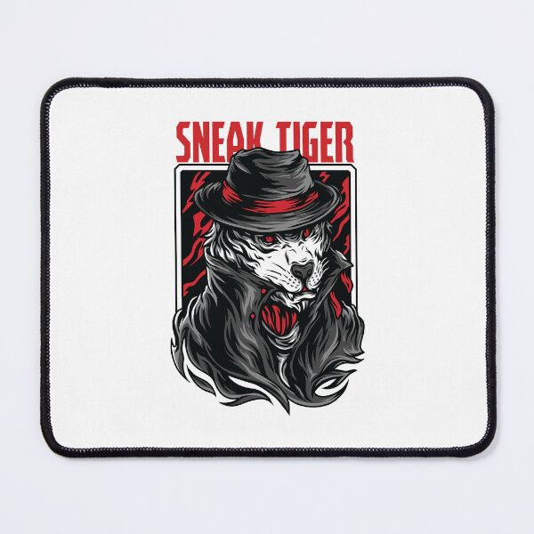 Item preview, sneak tiger, gangster tiger, detective tiger designed and sold by GreyStanzione1.