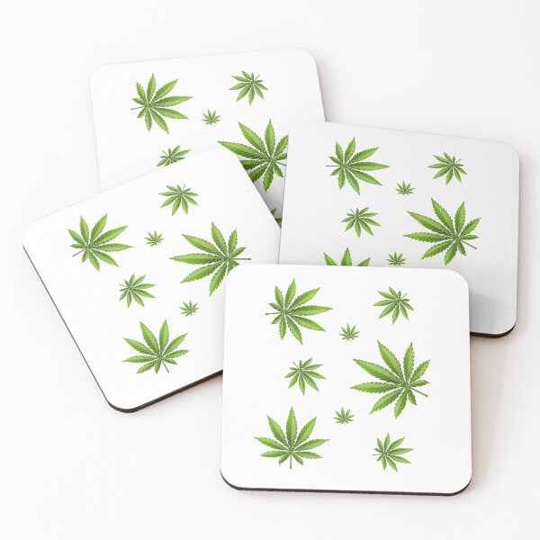 Item preview, marijuana leaves designed and sold by Krzysztof Siwek.