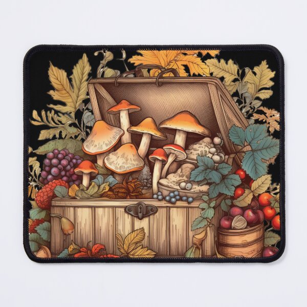 Item preview, Forest Treasure Chest, Treasures of Nature, Autumn Gifts Vintage style designed and sold by Sunmoonlove.