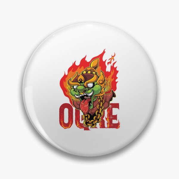 Item preview, Oni mecha fire, devil fire mask, fire beast fire designed and sold by GreyStanzione1.