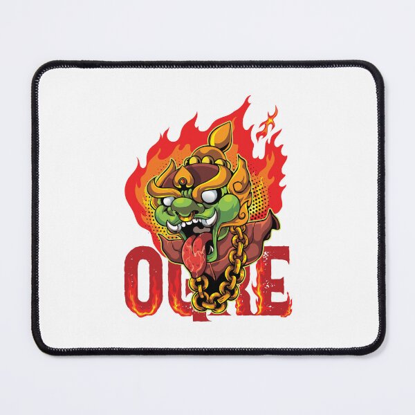Item preview, Oni mecha fire, devil fire mask, fire beast fire designed and sold by GreyStanzione1.