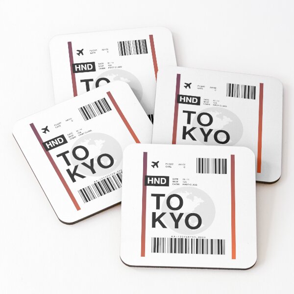 Item preview, Tokyo Boarding Pass designed and sold by RabbitK.