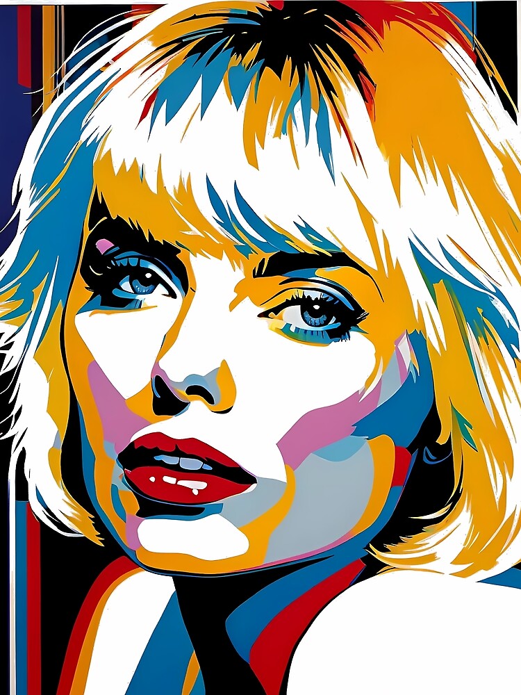 "Portrait of Debbie Harry" Graphic T-Shirt for Sale by Jonezo | Redbubble