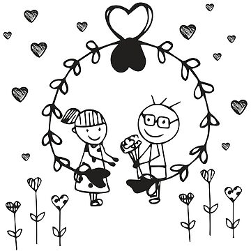 "confession, love affair, proposal, proposal of marriage" Sticker for