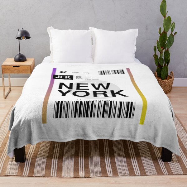 Item preview, New York Boarding Pass designed and sold by RabbitK.