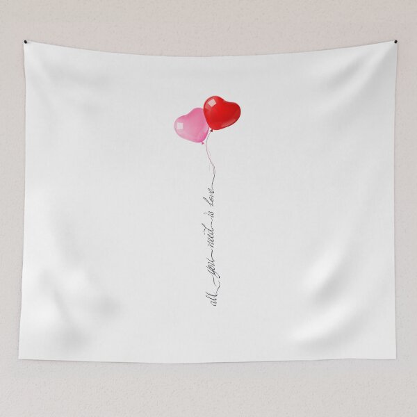 Item preview, all you need is love designed and sold by calligraphysto.