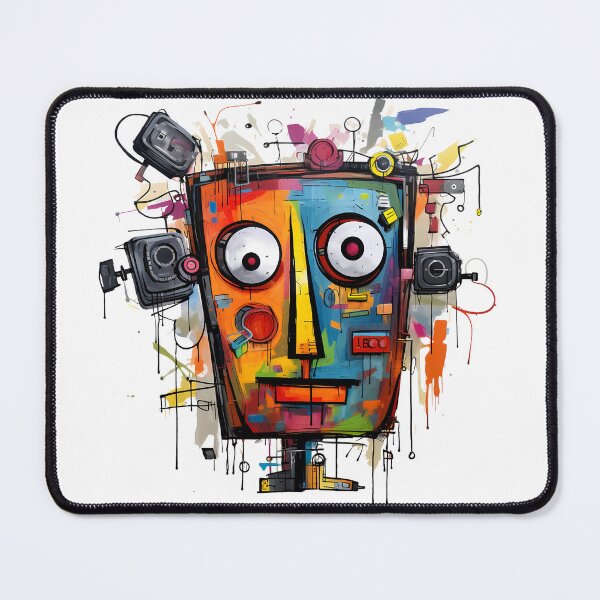 Item preview, Technicolor Robot designed and sold by WenegeeDesigns.