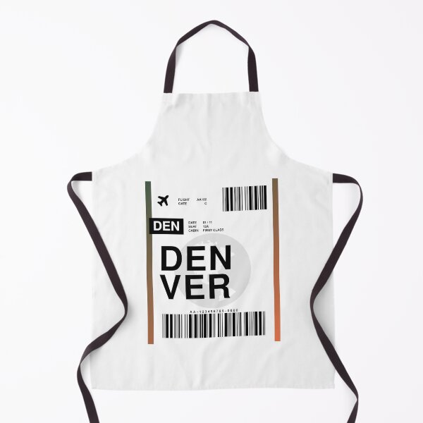 Item preview, Denver Boarding Pass designed and sold by RabbitK.