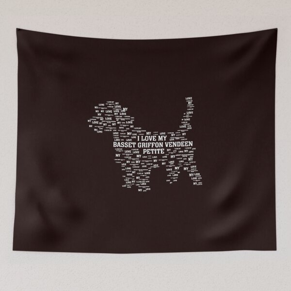 Item preview, I Love My Basset Griffon Vendeen Petite. Funny Gift For designed and sold by HichamGreen.