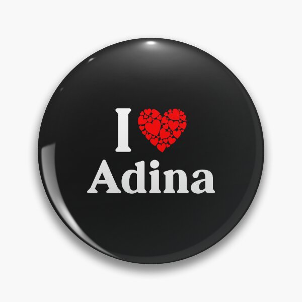 Item preview, Adina Heart - I Love Adina designed and sold by MiraclePitts.