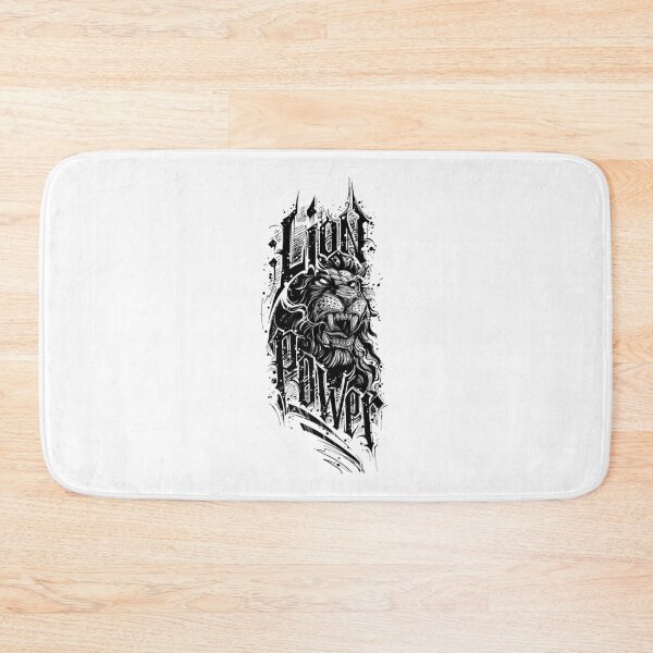 Item preview, Lion power, lion head power, angry lion head designed and sold by GreyStanzione1.