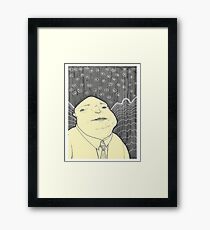 The Thinking Man Framed Print