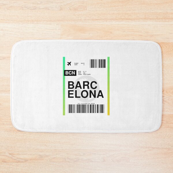 Item preview, Barcelona Boarding Pass designed and sold by RabbitK.