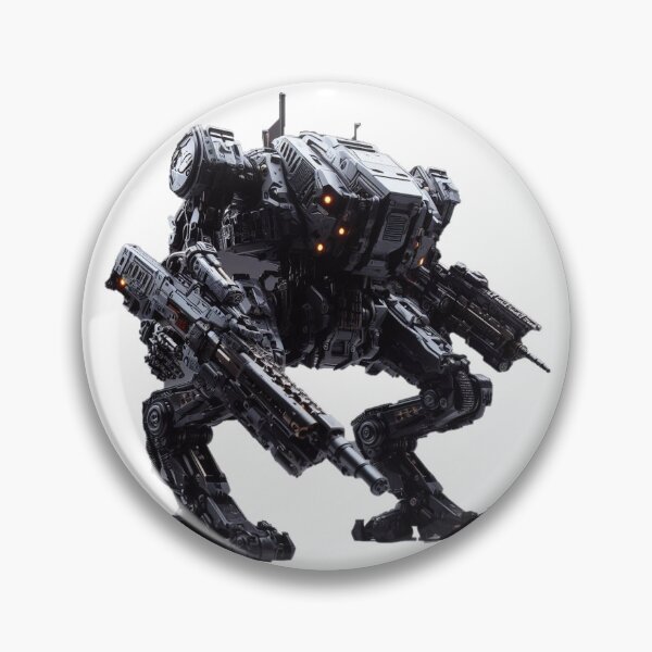 Aperçu de l'œuvre Future Robot Machines Intelligence artificielle futur soldat warbot créée et vendue par WooshiArt.