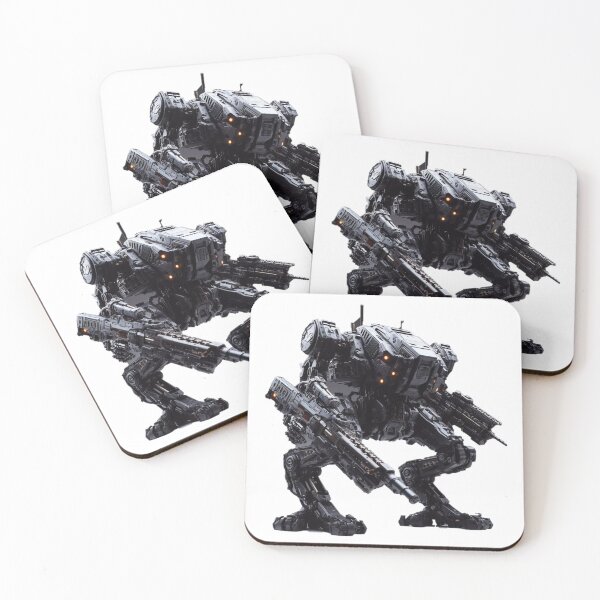 Item preview, Future Robot Machines Artificial Intelligence future soldier warbot designed and sold by WooshiArt.