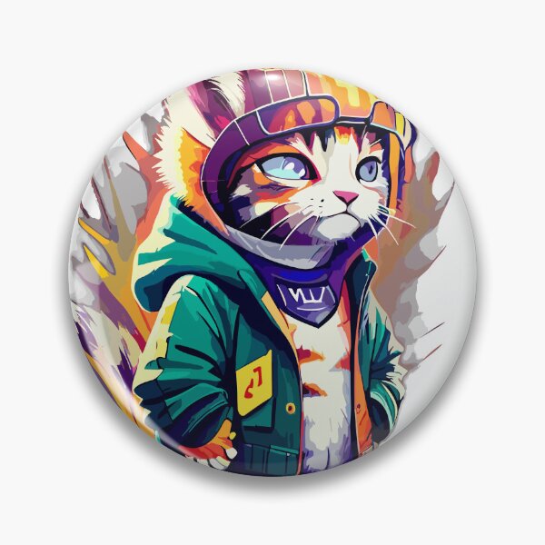Item preview, fullbody cute kitten wearing a student jacket designed and sold by suraz.