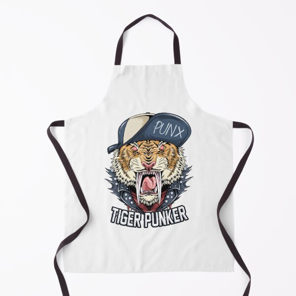 Item preview, tiger punker, tiger rock, punx tiger punker designed and sold by GreyStanzione1.