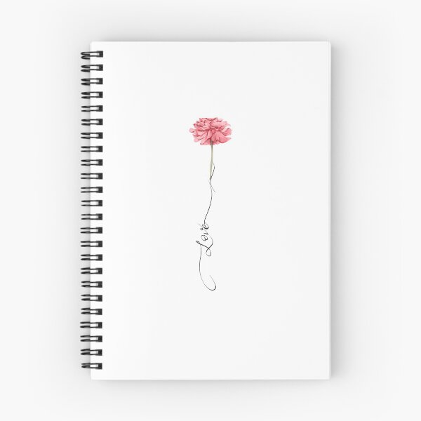 Item preview, carnation love designed and sold by calligraphysto.