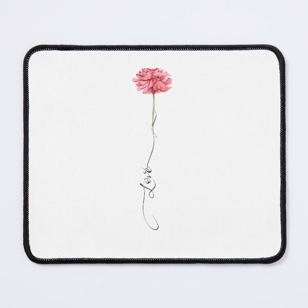 Item preview, carnation love designed and sold by calligraphysto.