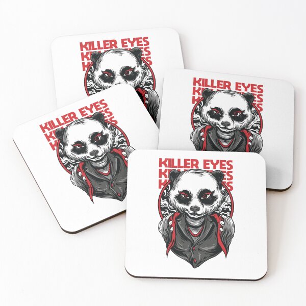Item preview, killer eyes, gangster panda, killer eyes panda designed and sold by GreyStanzione1.