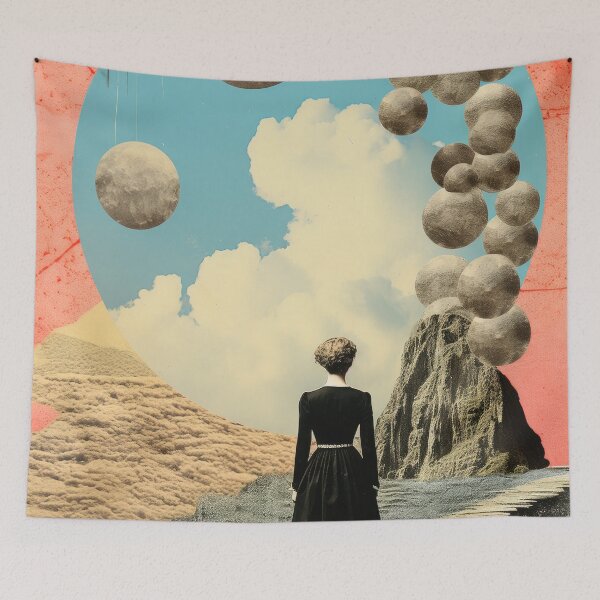 Item preview, Surreal Odyssey Collage designed and sold by VisionDuke.