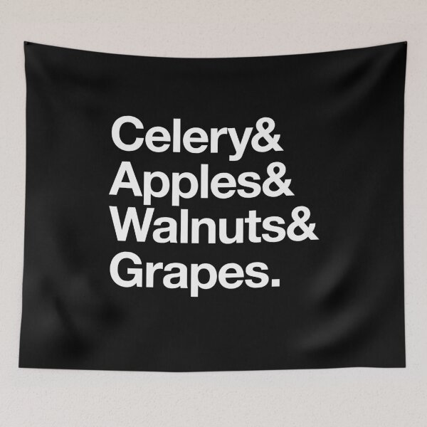 Item preview, Celery Apples Walnuts Grapes Fawlty Towers Waldorf Salad designed and sold by w1ckerman.
