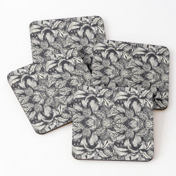 Item preview, Leaves In Black designed and sold by BumbleChynxBee.