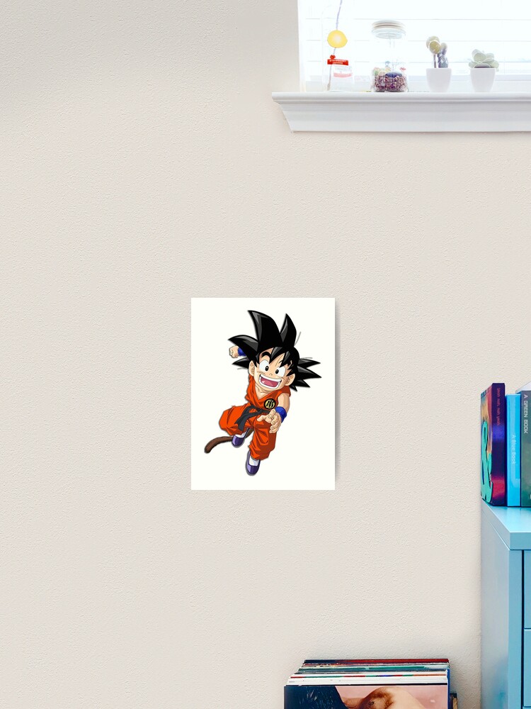 Kid Goku Sticker for Sale by sarakh95