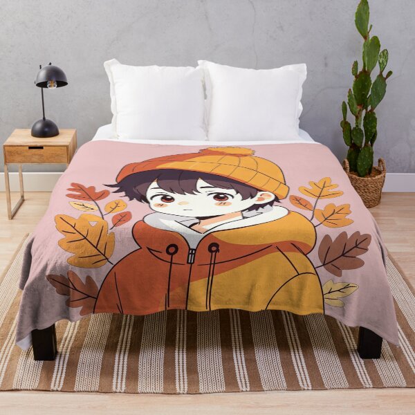 Item preview, Autumn Boy, Cute Anime Boy designed and sold by Bilisik.