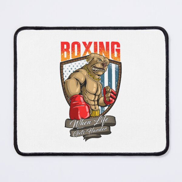Item preview, pitbull boxing, muscle pitbull boxing, muscle dog boxing designed and sold by GreyStanzione1.