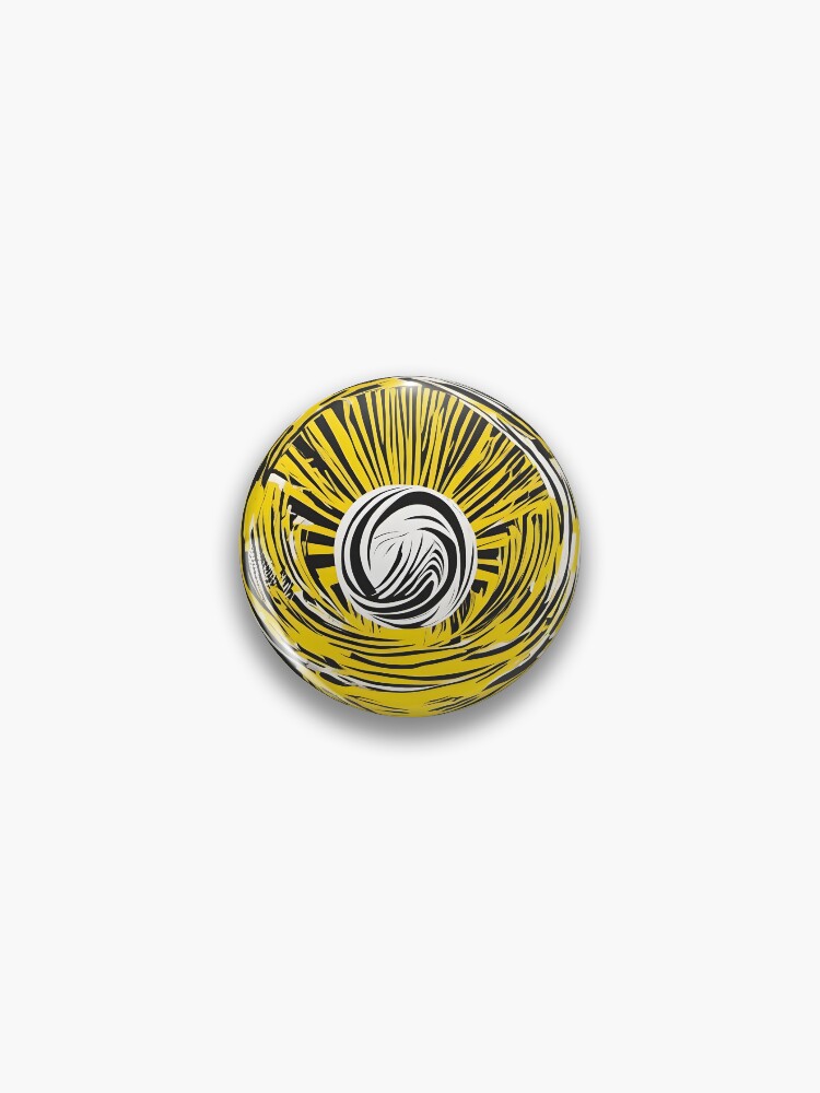Thumbnail 1 of 3, Pin, Zen Vortex designed and sold by nomadicpop.