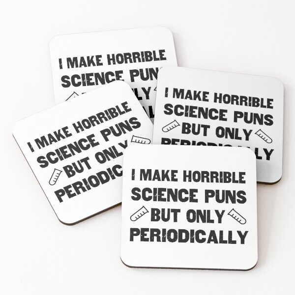 Item preview, Science Puns Periodically designed and sold by ScienceCorner.