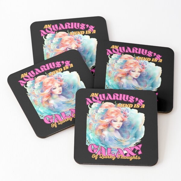 Item preview, An Aquarius's Mind Is A Galaxy Of Quirky Thoughts. aquarius star sign designed and sold by ZodiacWonders.