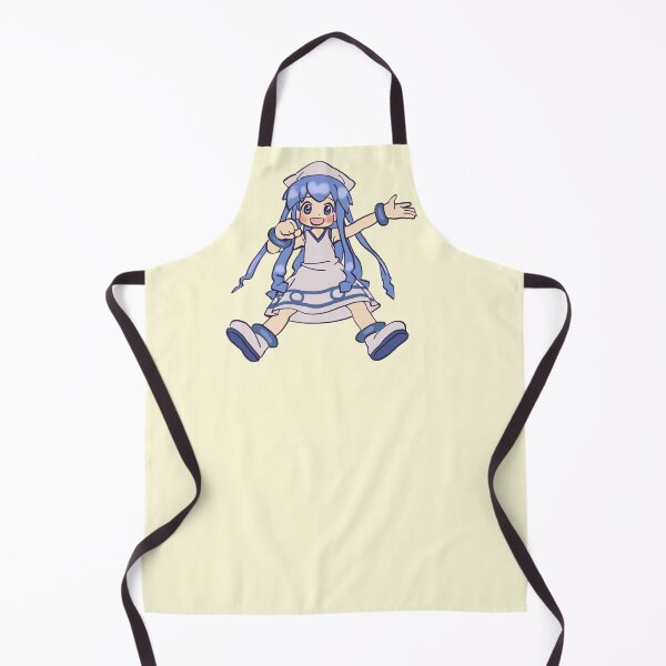 Item preview, I draw happy pastel blue squid girl / Shinryaku Ika Musume designed and sold by RansRoom.