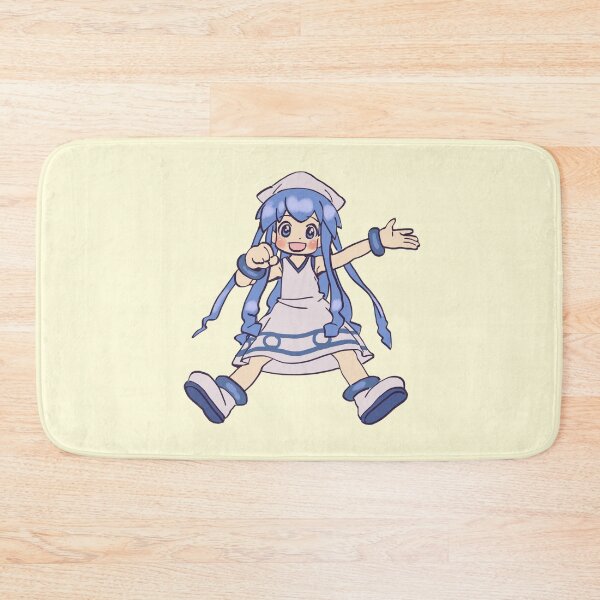 Item preview,  I draw happy pastel blue squid girl / Shinryaku Ika Musume designed and sold by RansRoom.
