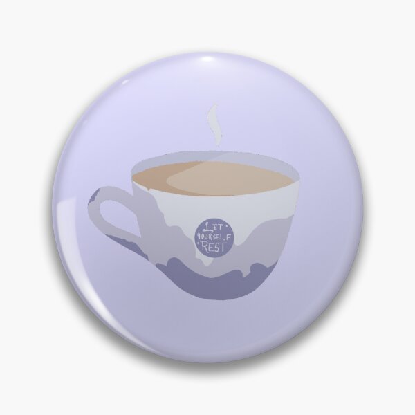 Item preview, Let Yourself Rest Coffee Cup Purple Edition designed and sold by MadeByIs.