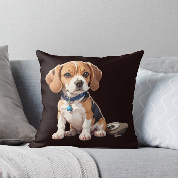 Item preview, Sticker cartoon cute Beagle. designed and sold by WhalesDesignLab.