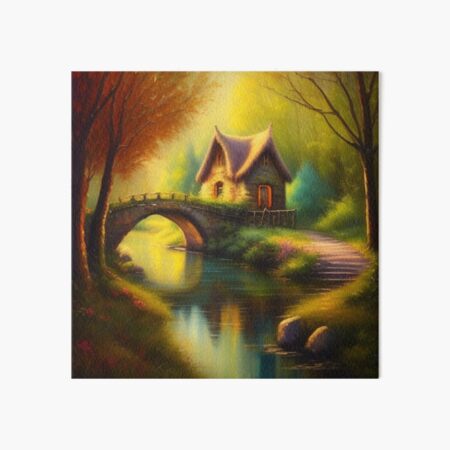 Item preview, Fairytale cottage in forest designed and sold by osiantis.
