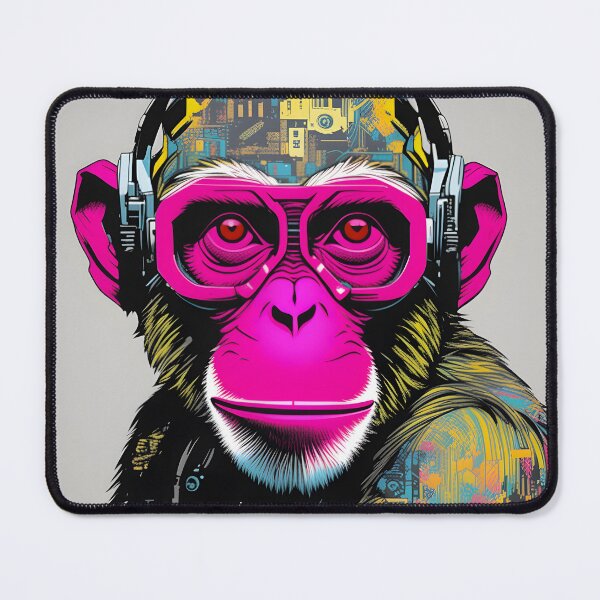 Aperçu de l'œuvre Singe numérique créée et vendue par nomadicpop.
